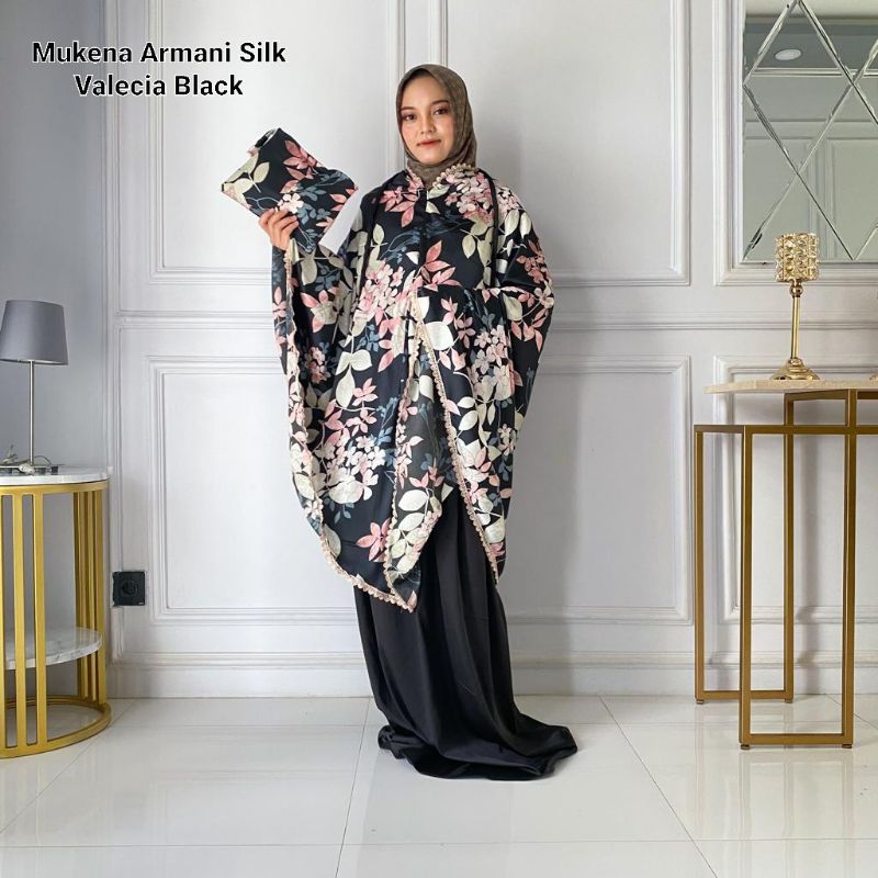 Mukena Armani Silk 2in1 Jumbo Dewasa