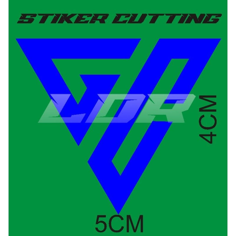 stiker cutting GC