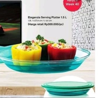 ELEGENZIA BOWL TOSCA TUPPERWARE