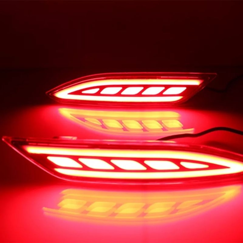 Lampu Led Bemper HRV reflektor belakang honda rem