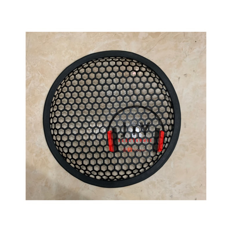 Ram Speaker Besi / Jaring/ Tutup Speaker Besi 8 inch Lobang Hexagonal Segi 6