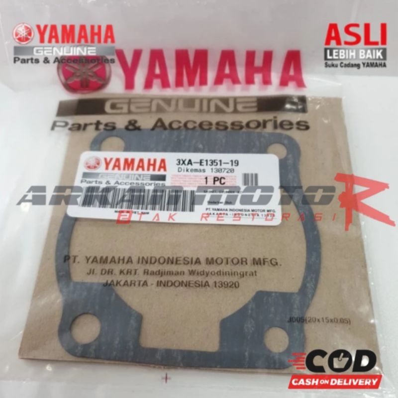 GASKET PACKING PAKING BAWAH BLOK SEHER FIZR F1ZR FIZ R FORCE ONE ORIGINAL