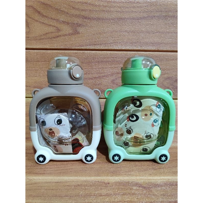 Botol Minum Boneka / Botol Minum Anak Motif Lucu / Botol Minum 1000ml / Botol Minum Murah