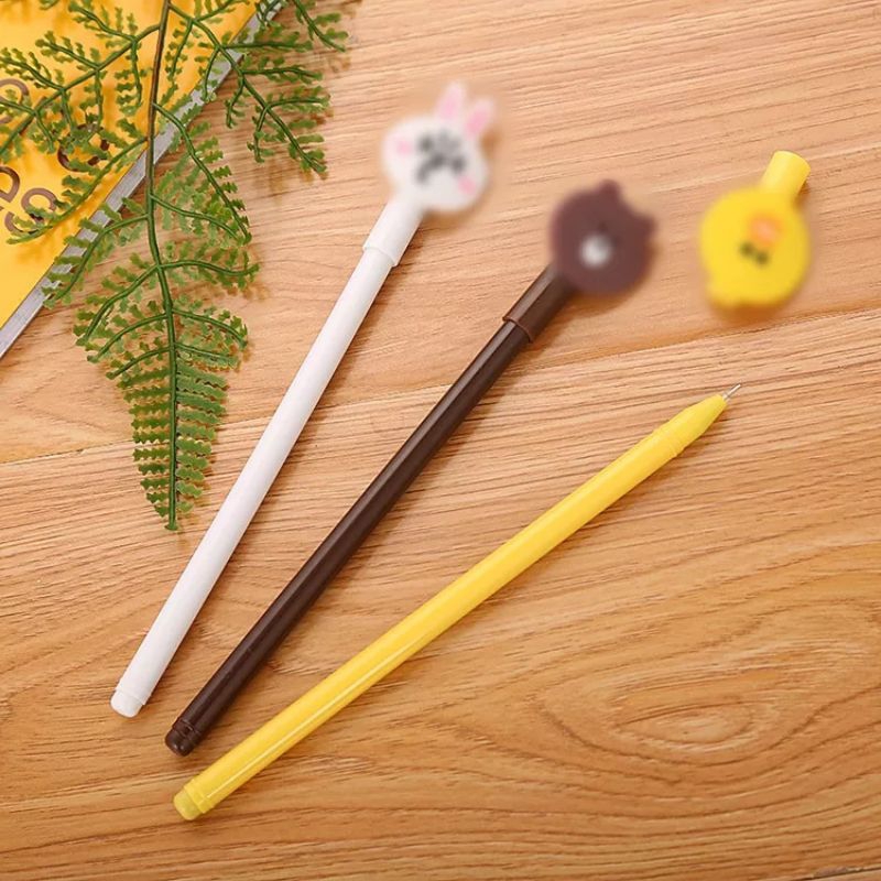 

1 Pcs Pulpen Pena Karakter Gel Motif Lucu