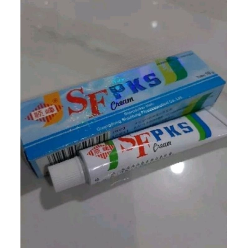 Salep gatal PKS BIRU 100 % Original untuk kulit gatal / salep Pi Kang Shu Ang Biru / Salep Cina