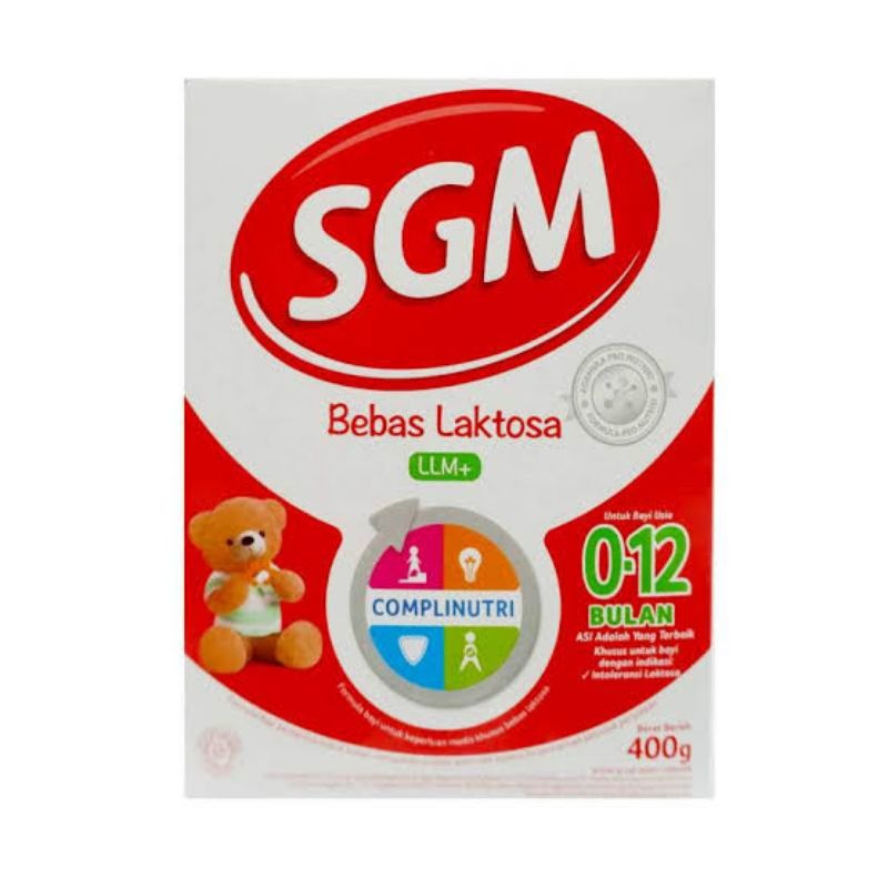 SGM LLM 0-12 SUSU BEBAS LAKTOSA 400gr