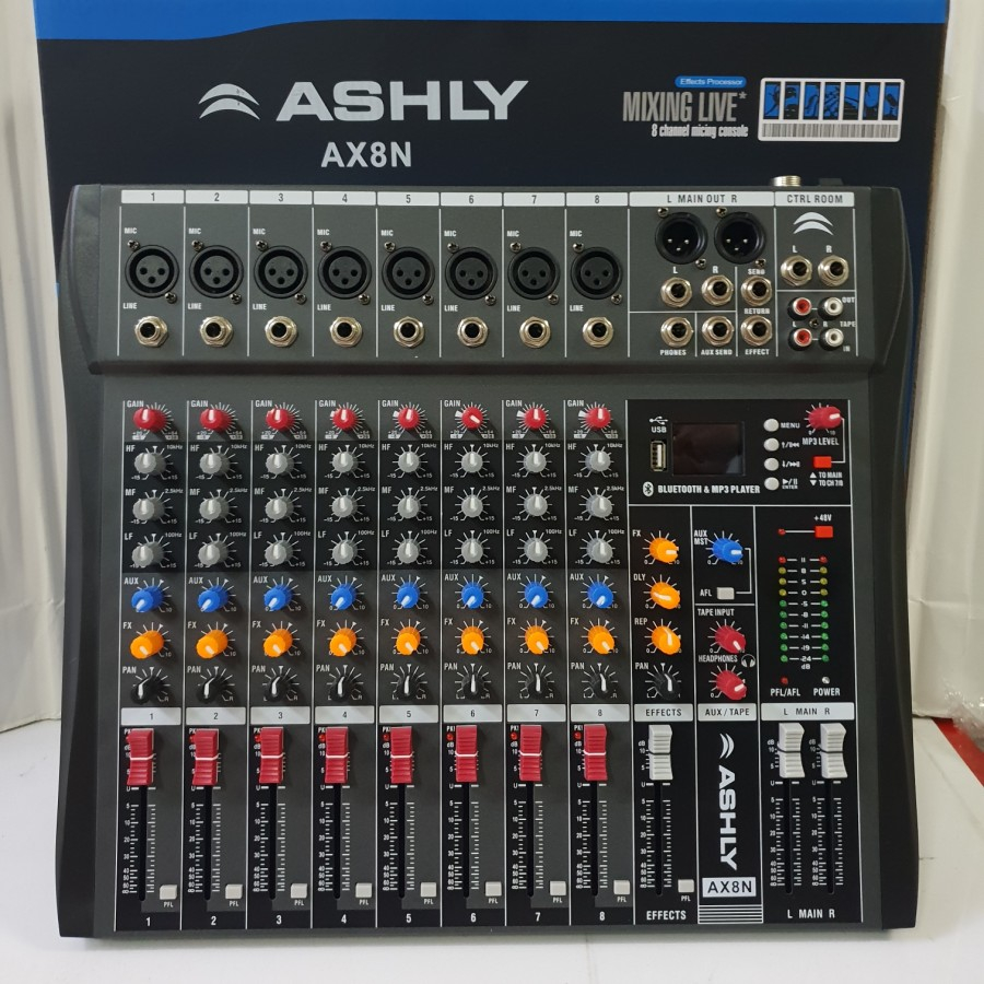 MIXER ASHLY AX8N ASHLY AX 8 N ASHLY AX8 N