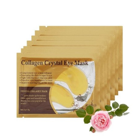 Masker Mata Panda Dan Kantung Mata Collagen Crystal Eye Mask Kolagen Korea