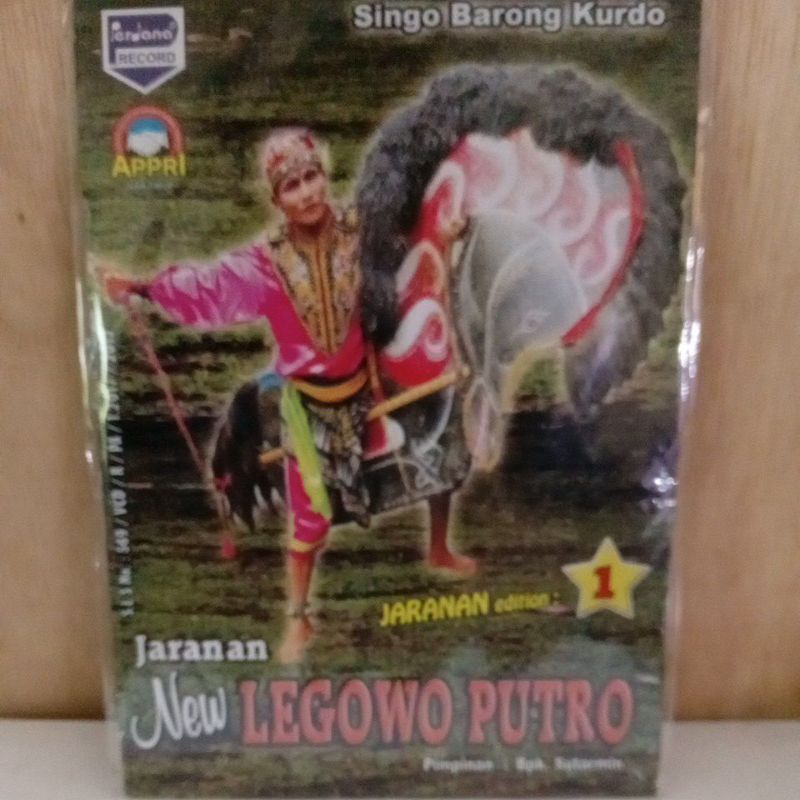 VCD Original kesenian jaranan New Legowo Putro vol.1.