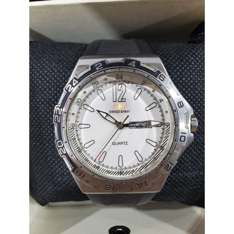 Jam SwissArmy Original Strap Rubber Karet Preloved