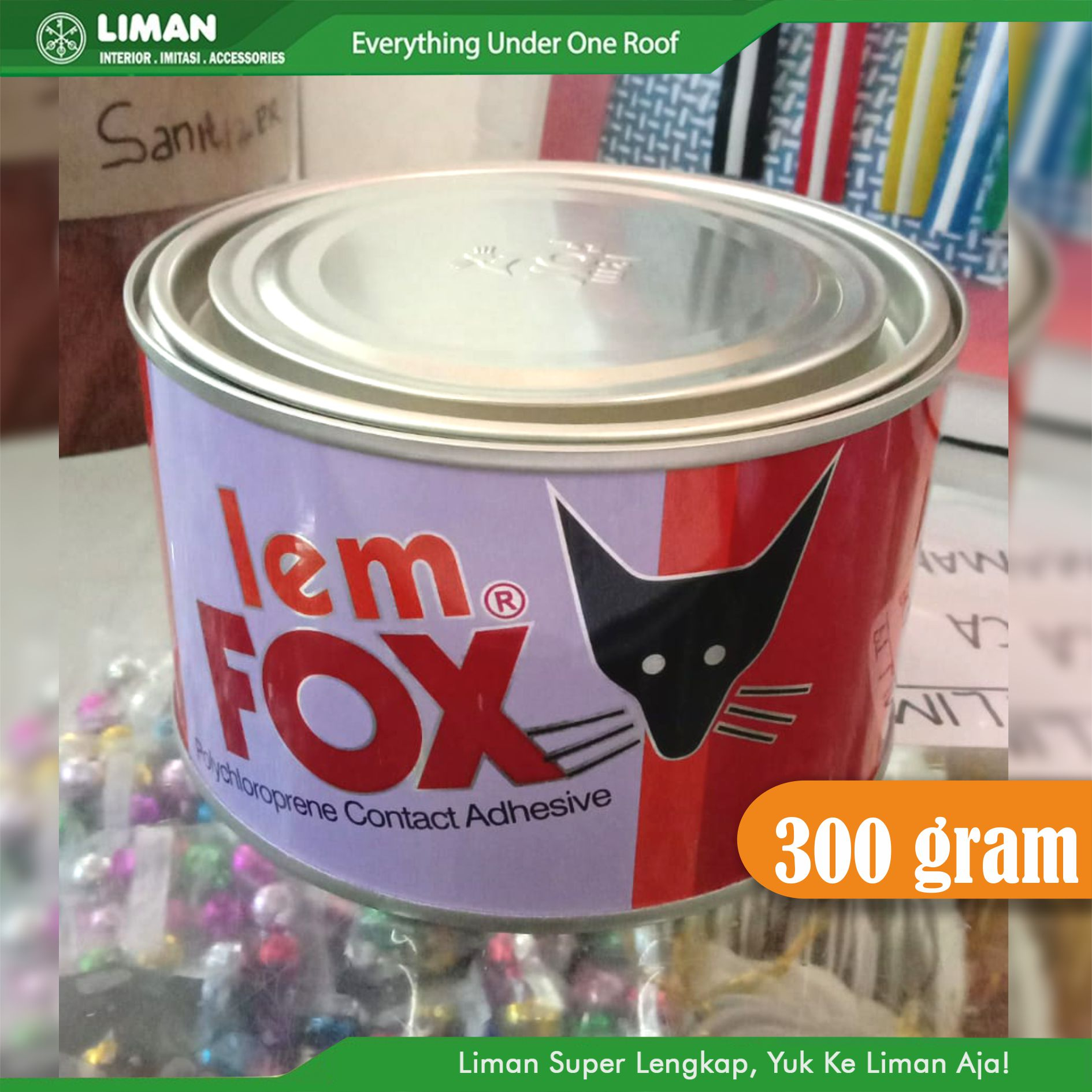 Lem Sepatu super kuat / Lem Fox Merah 300