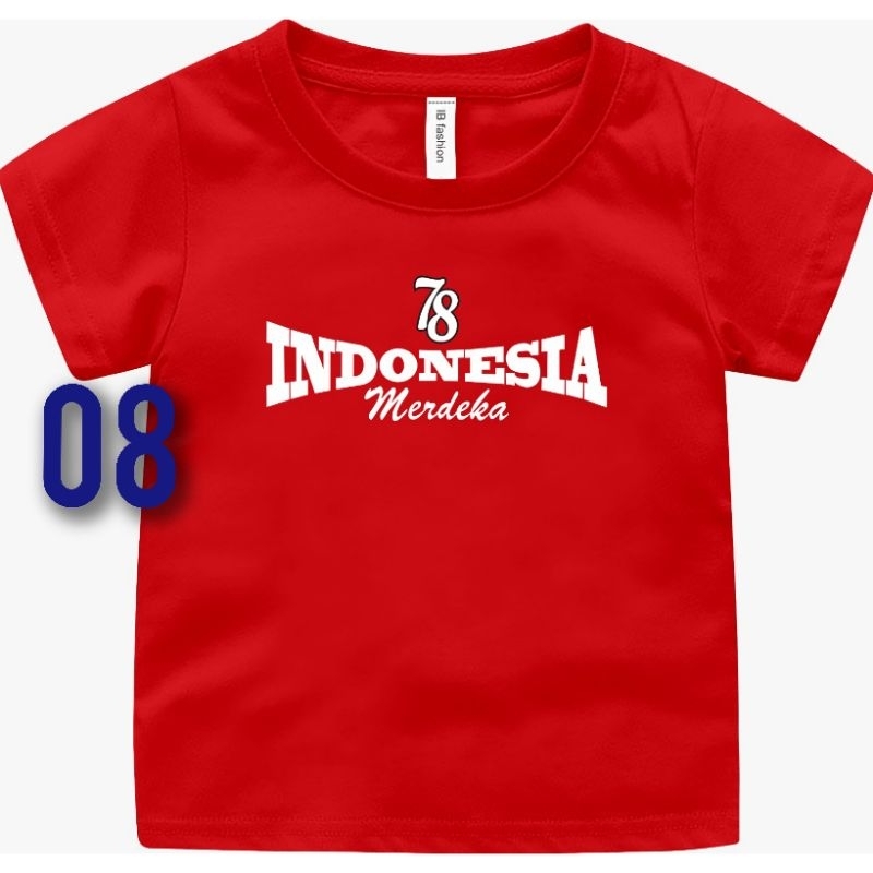 ((IB))KAOS ANAK2 UNISEX/17 AGUSTUS DIGITAL SABLON