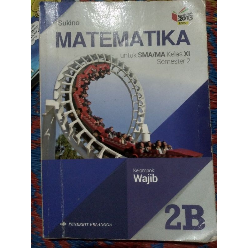 BUKU MATEMATIKA WAJIB 2B SUKINO KELAS 2 SMA