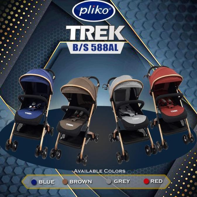 Stroller Pliko Trek 588 / Kereta Dorong Bayi