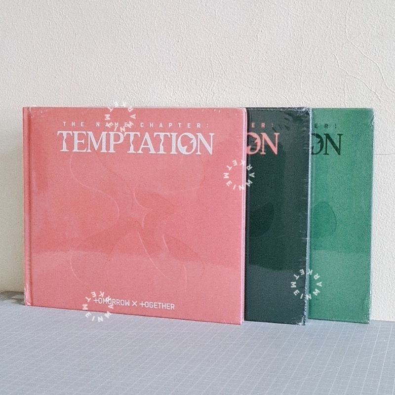 (READY) Official Album TXT - Tempation Segel / Sealed Regular Version Daydream Farewell Nightmare Ve