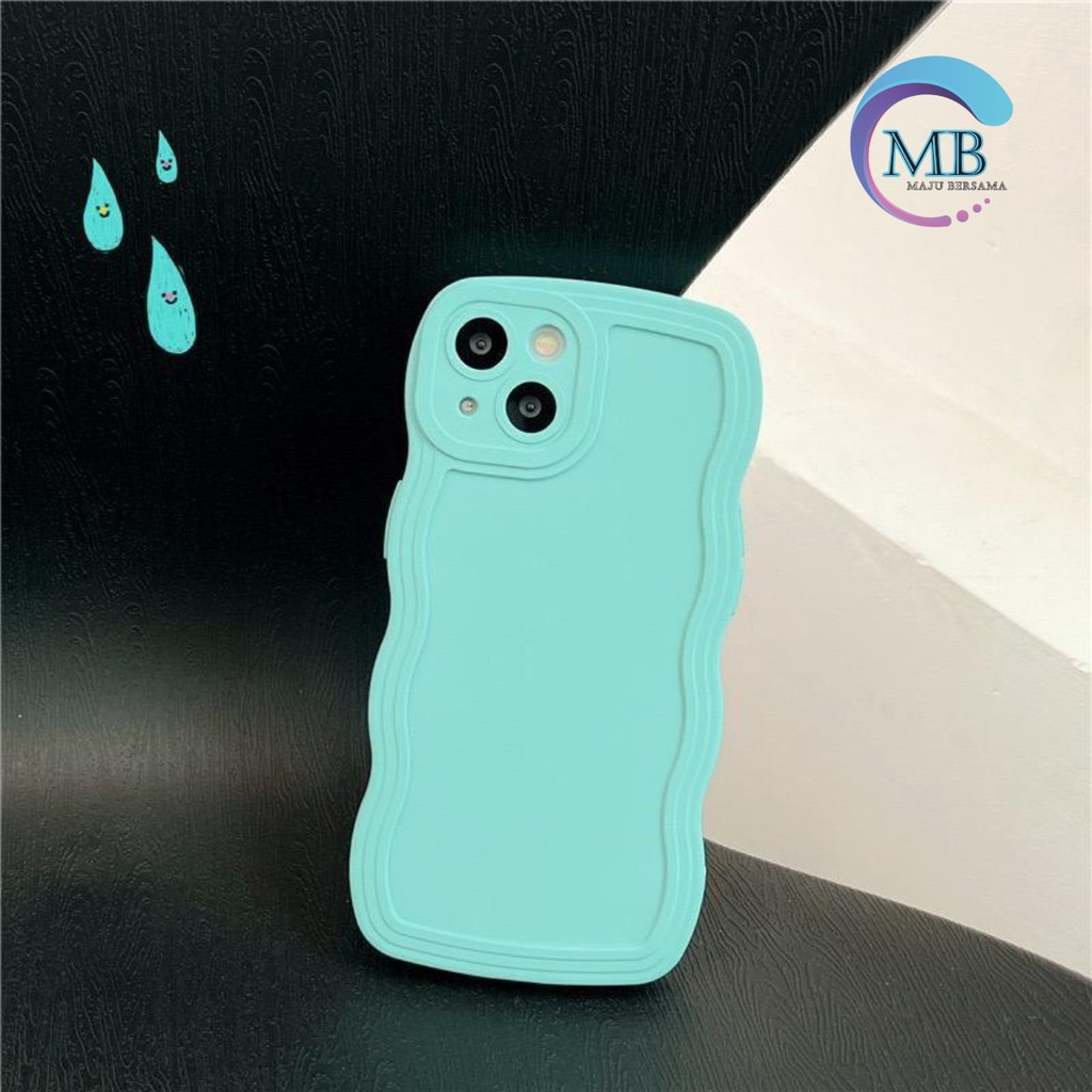 CASE SOFTCASE SILIKON GELOMBANG WAVY PROCAMERA MACARON INFINIX HOT 30 MB4949