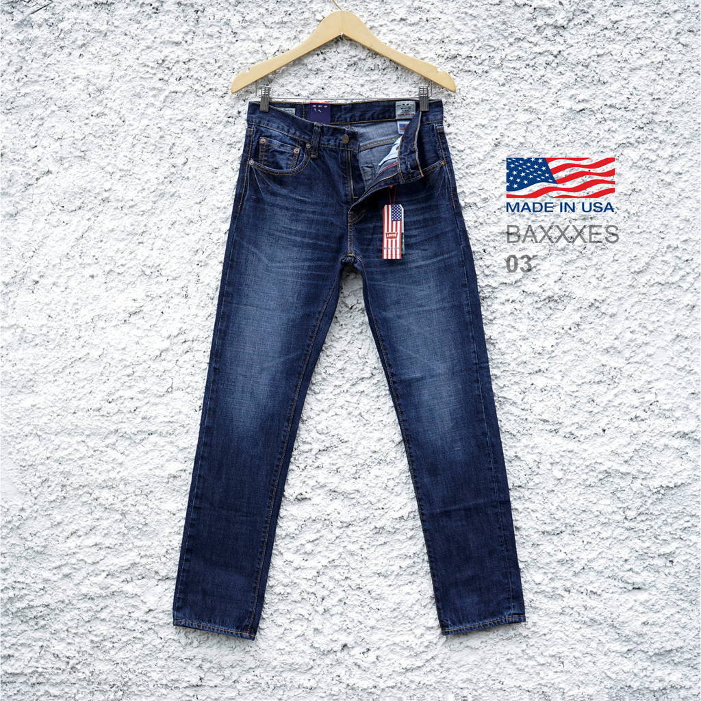 Jeans Levi's 505 | Jeans Pria | Blue Wash | 505AUUSA03