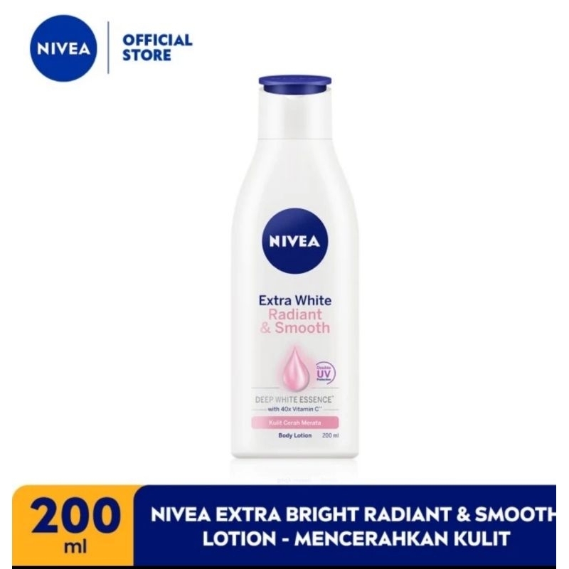 Nivea Extra White Radiant &amp; Smooth 200ml