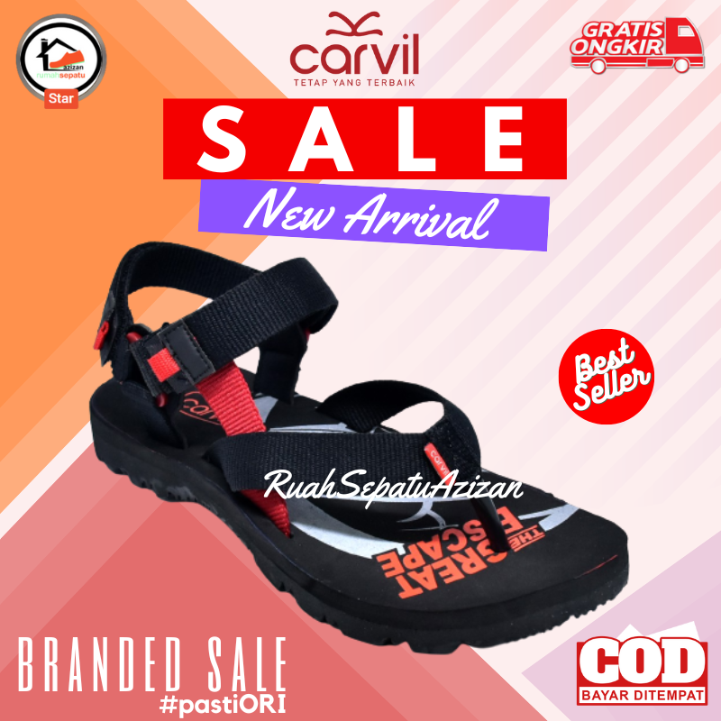 Sandal Gunung Pria | Carvil New Rocket | CARVIL ORIGINAL