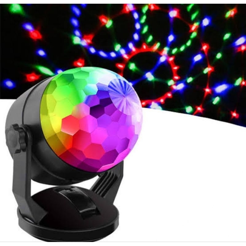lampu disko mikachi