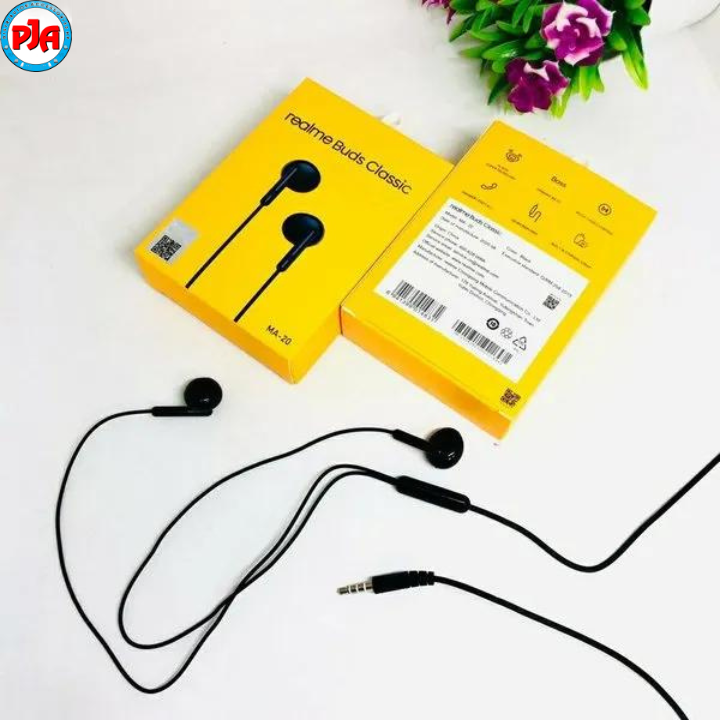 Headset Earphone Handsfree Hf Realme Buds Classic Original Bass