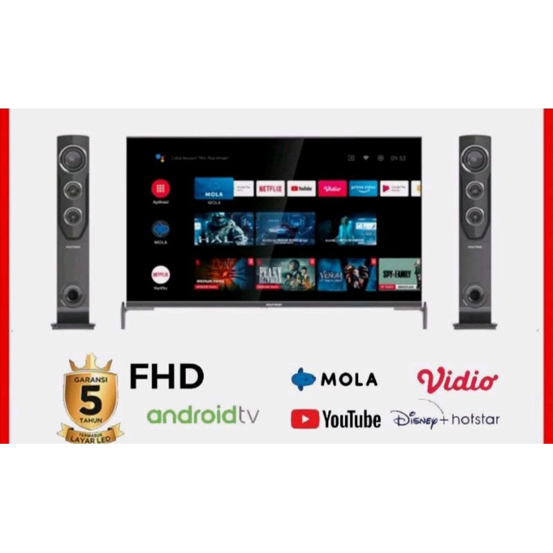 TV POLYTRON 43TAG9959 ANDROID TV 43INCH