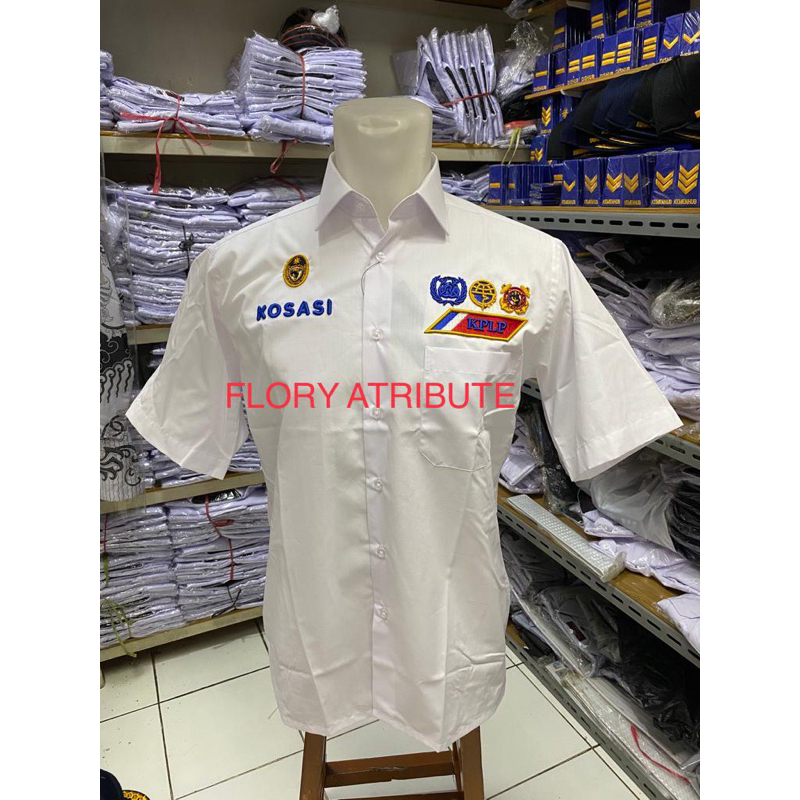 BAJU KPLP PUTIH BAHAN COTTON
