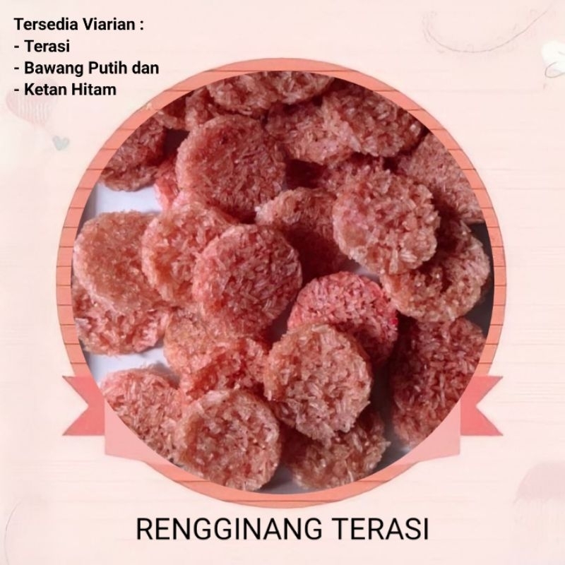 

Rengginang terasi mentah 24 biji