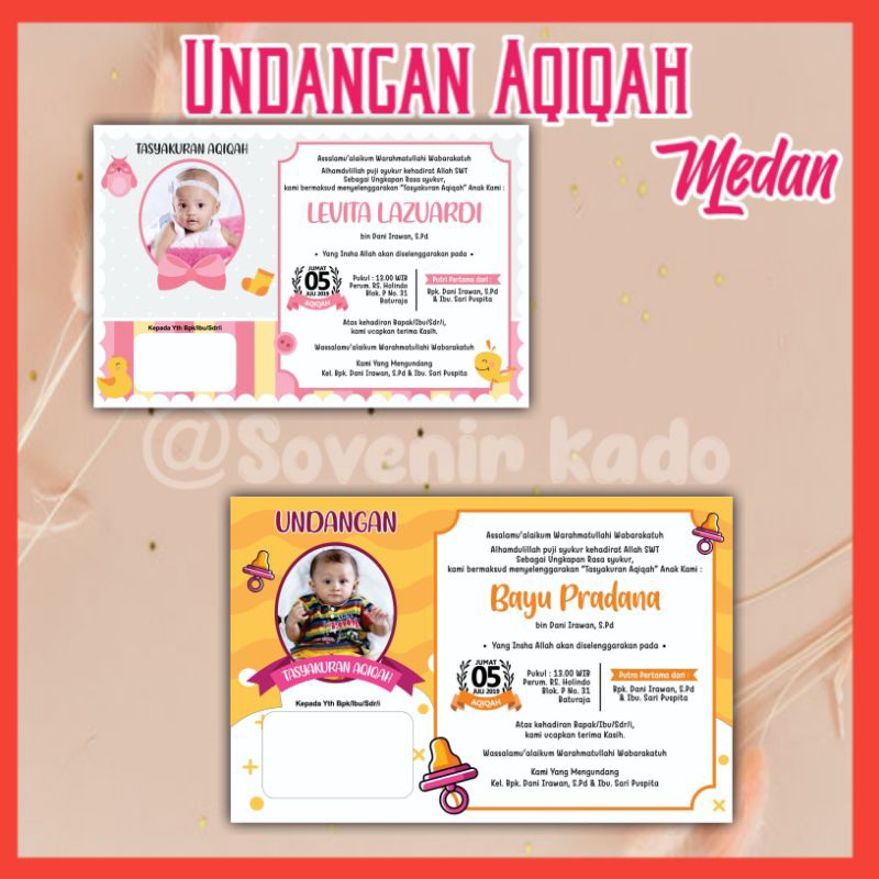 

CETAK UNDANGAN AQIQAH COD MEDAN