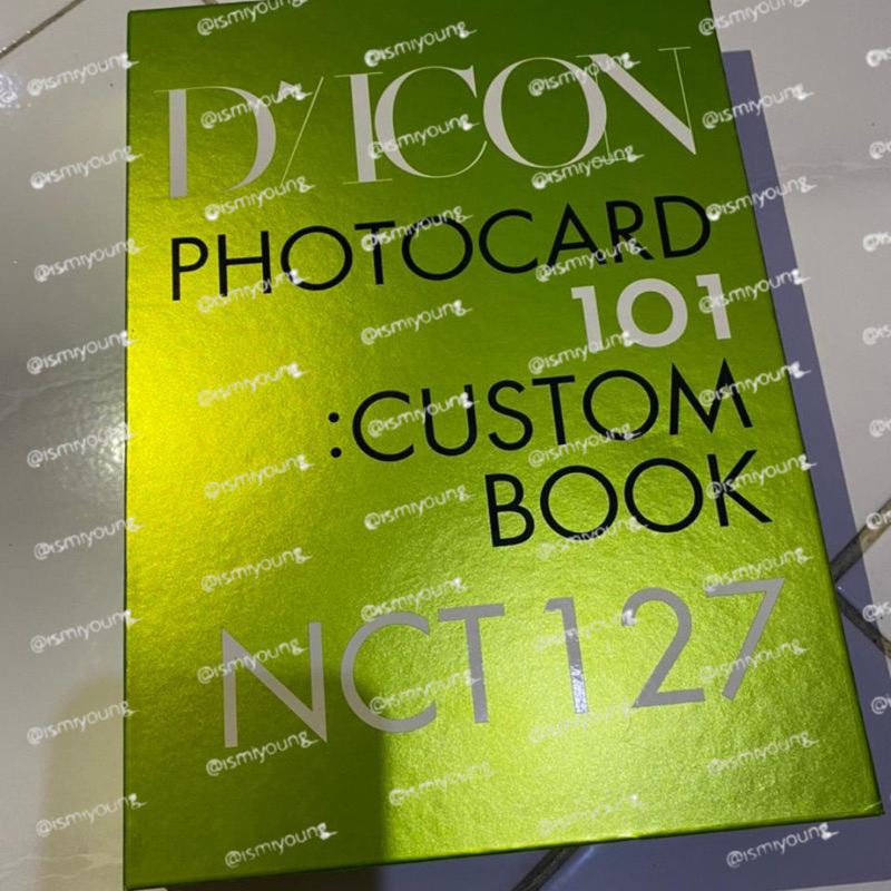 (baca deskripsi) SHARING DICON NCT 127. binder cover sleeve HAECHAN photocard NCT127