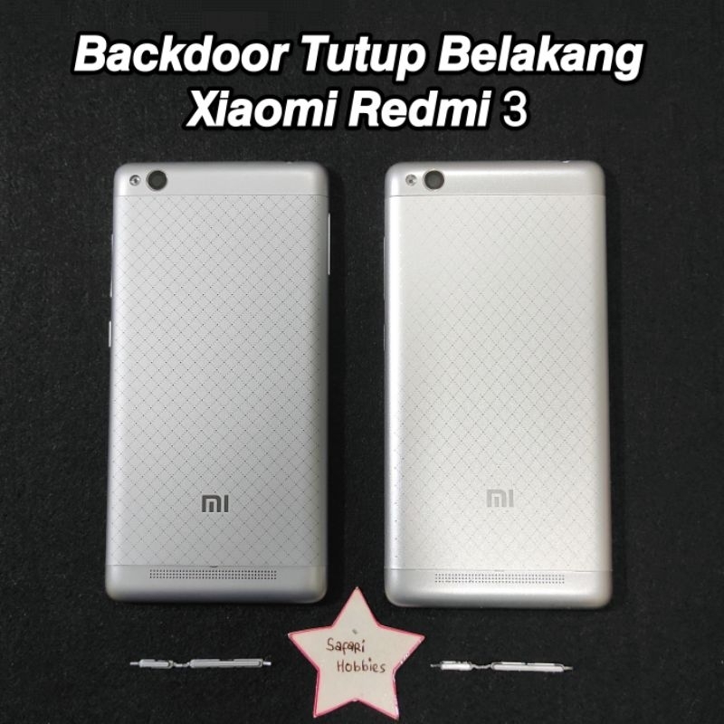 Backdoor Tutup Belakang Xiaomi Redmi 3