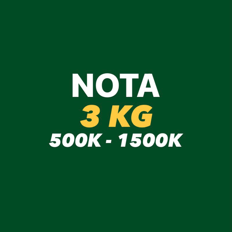 

Nota 500k - 1500k