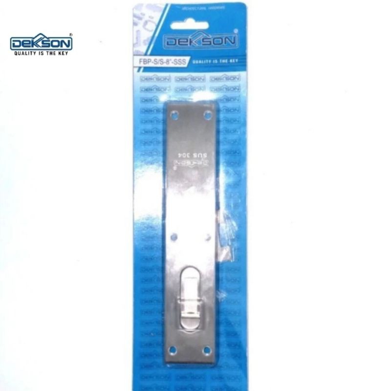 Grendel Tanam Kotak Stainless/Flush Bolt Stainless Kotak Dekkson FBP 8 inchi SS