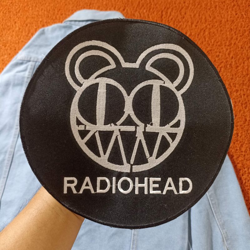 Backpatch bordir besar Radio Head Premium Best Quality