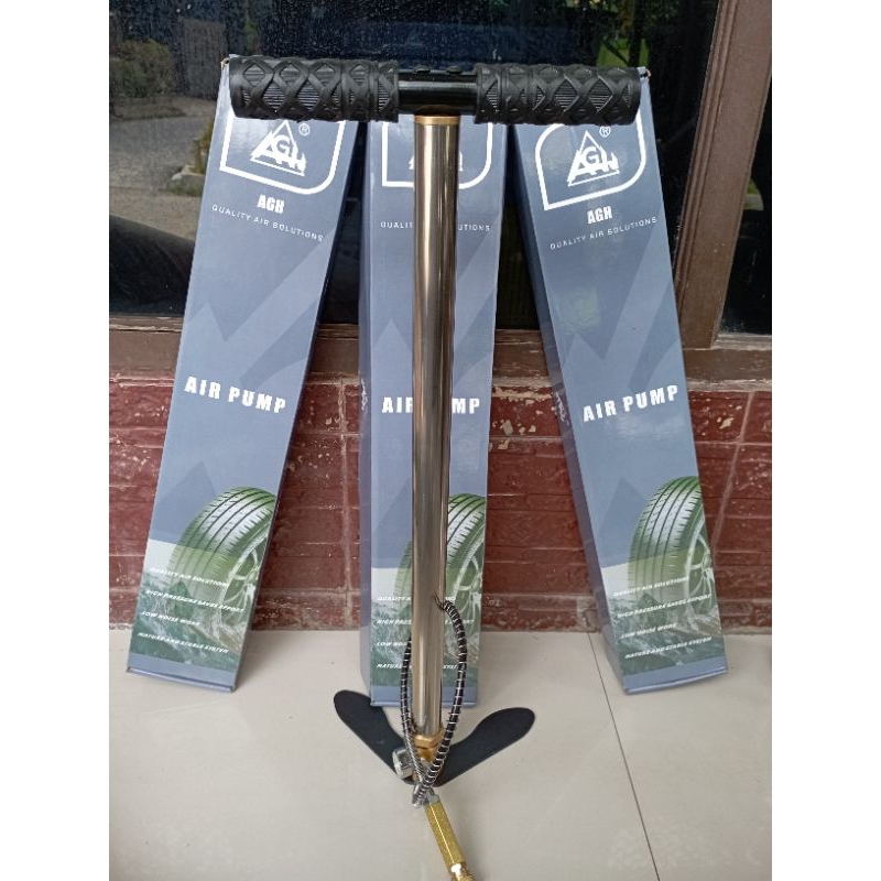 Air pump, pressure gauge 6000Psi, Pompa PCP