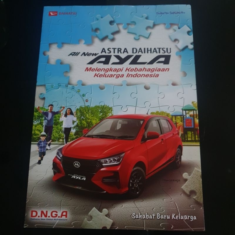 Brosur Daihatsu Ayla ( leaflet )