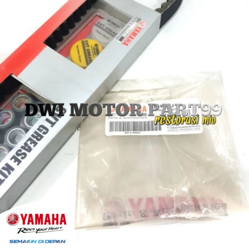 V-BELT VENBELT ASSY DENGAN ROLLER XEON KARBU INJEKSI 1LB-WE76J-01 ORIGINAL YAMAHA