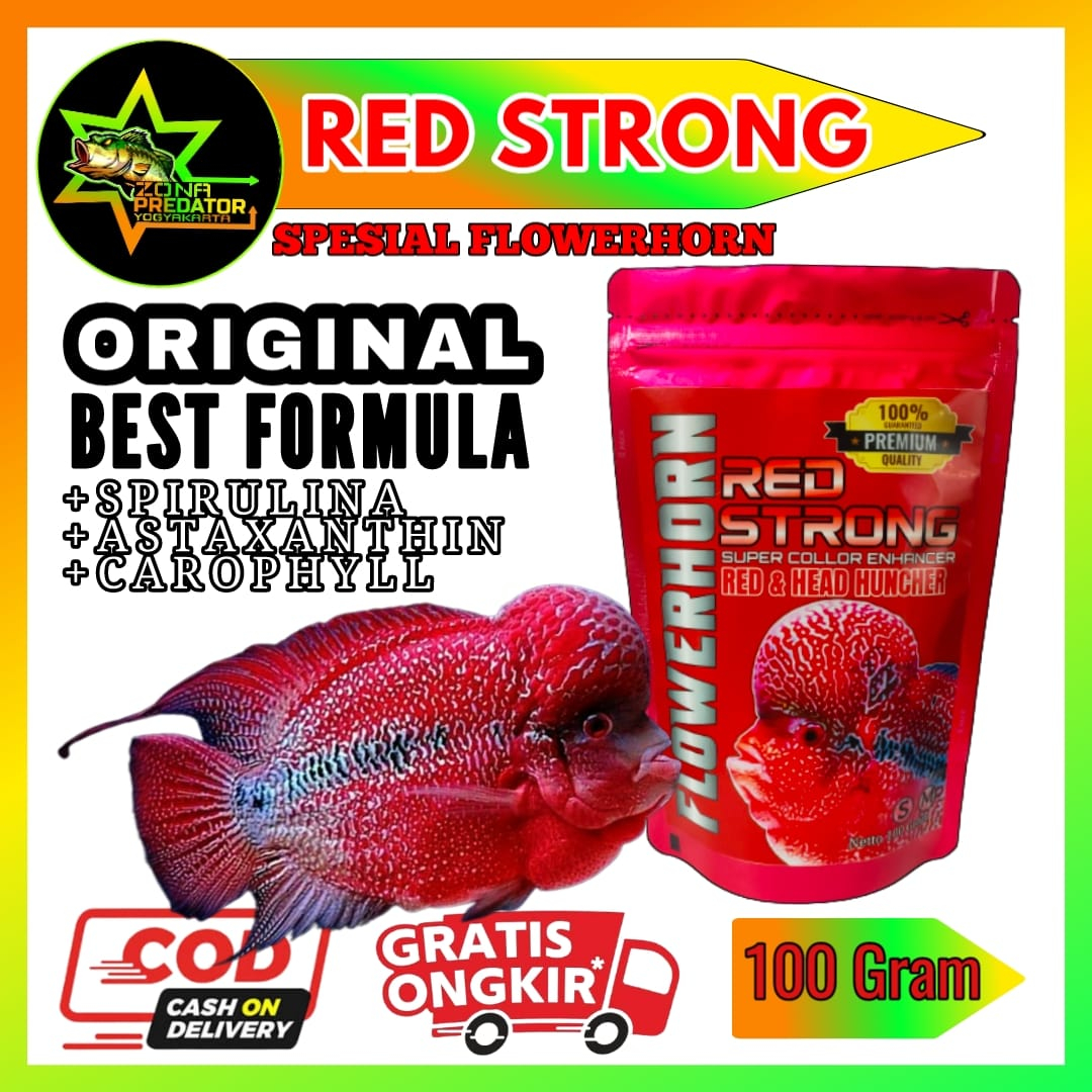 Pelet Louhan Pelet  RED STRONG untuk Menaikan Warna dan Jenong