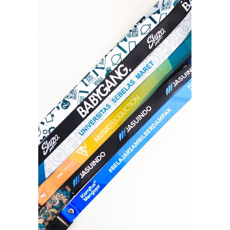 

[PROMO] Custom Tali lanyard ukuran lebar 2cm panjang 100cm