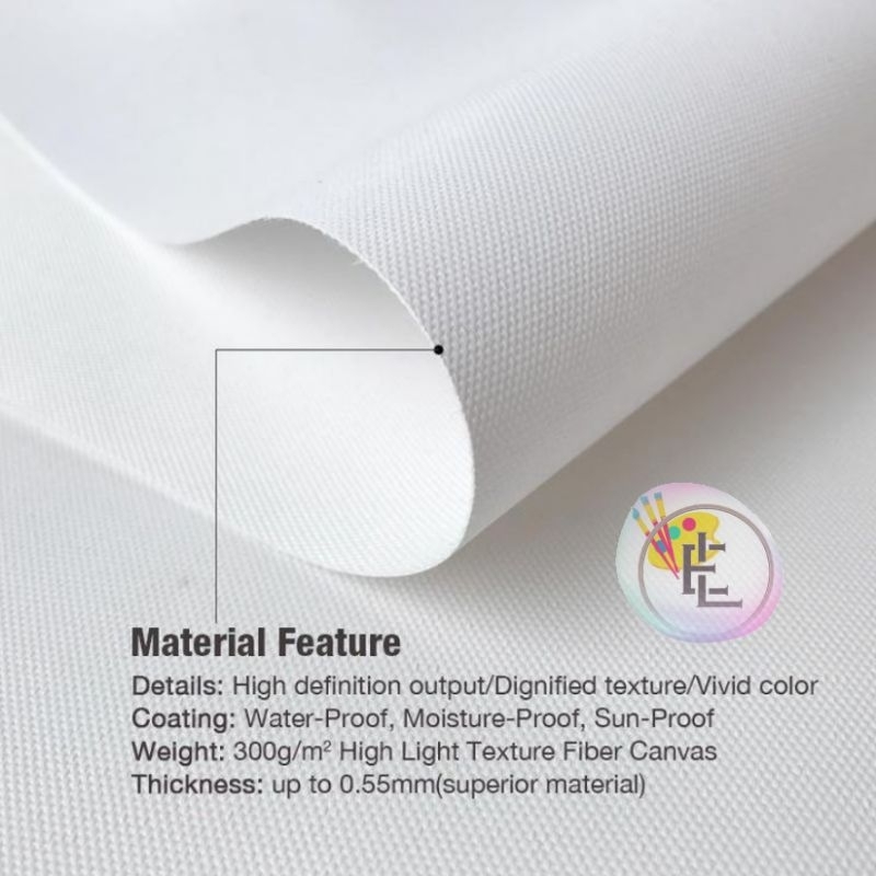 

kanvas lukis Roll Masrsoto tebal Korean Quality ukuran 150cmX300cm siap pakai