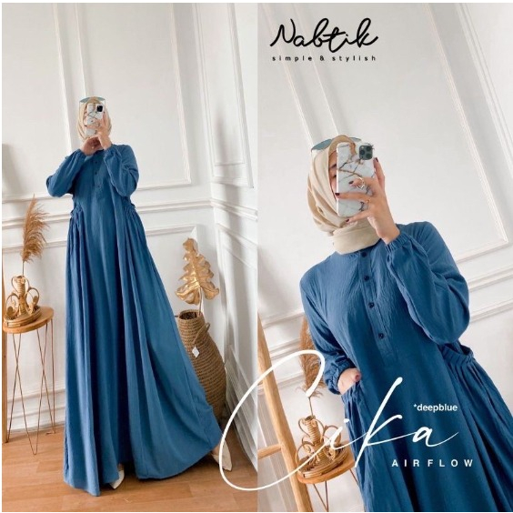 JUMBO LD 120 CIKA DRESS MAXY CRINGKEL AIRFLOW