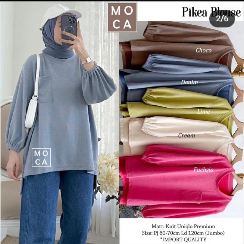 atasan pocket oversize atasan aster merk clarke