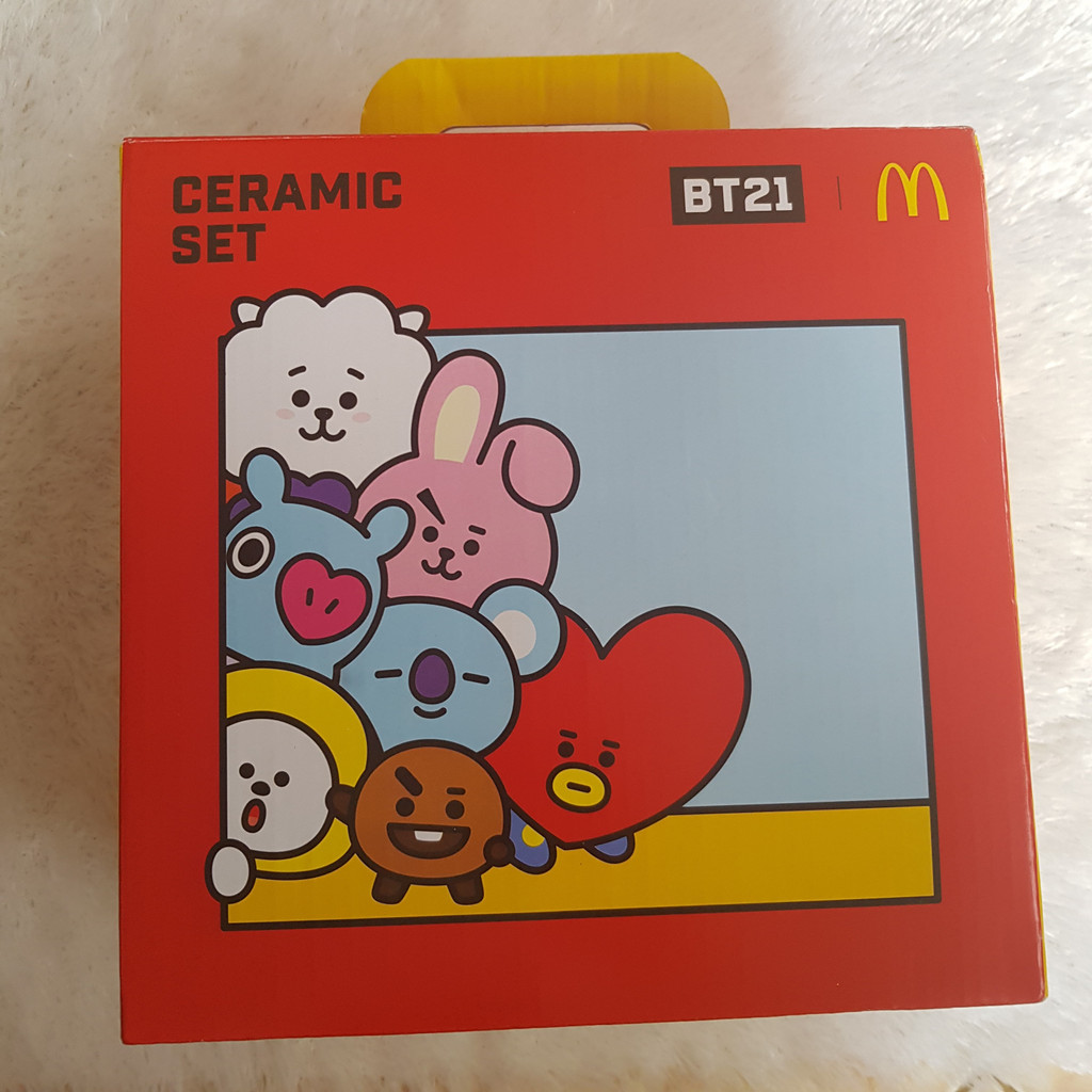 BT21 Ceramic Set McD [McDonald BTS ARMY]