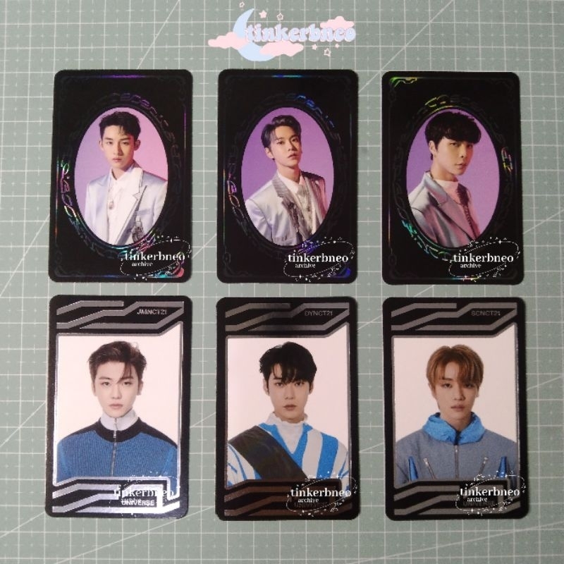 YB UC NCT 2020 2021 OFFICIAL PHOTOCARD | YEARBOOK UNIVERSE PC | WINWIN DOYOUNG JOHNNY JAEMIN SUNGCHA