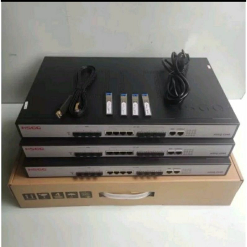 OLT HSGQ E04R EPon 4Port Include 4 SFP