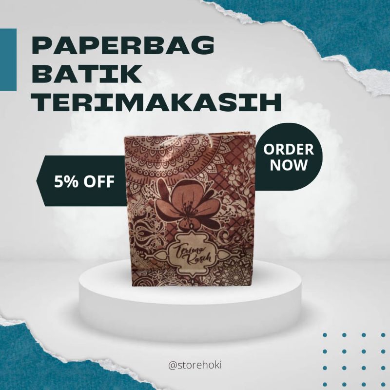 

PAPERBAG BATIK TERIMAKASIH MURAH