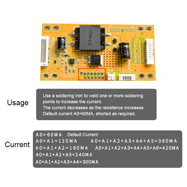 Inverter Step Up Backlight LED TV Universal 26-55 Inch/Inverter Backlight LED TV