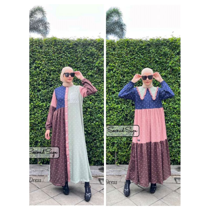 SALE ‼️ SECONDSIGN dress || Second sign top || Second sign dress || gamis Secondsign || vanita dress