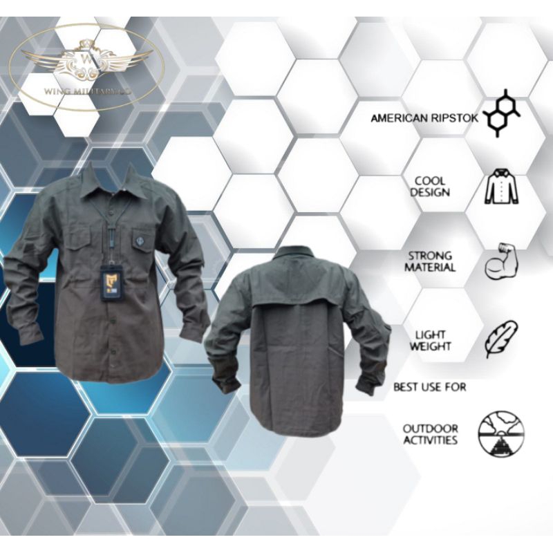KEMEJA PANJANG TACTICAL MM-TAC TERMURAH
