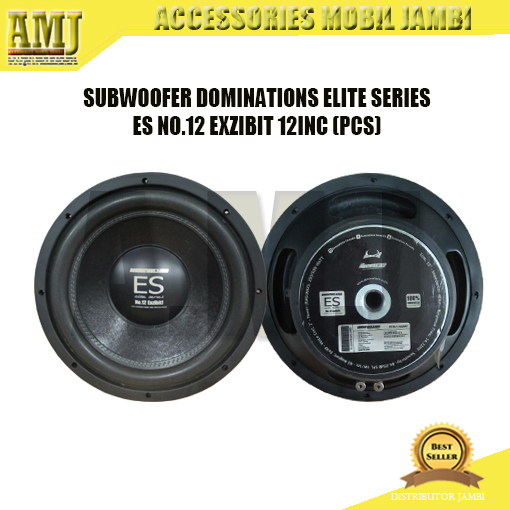 SUBWOOFER DOMINATIONS ELITE SERIES ES NO.12 EXZIBIT 12INC (PCS)